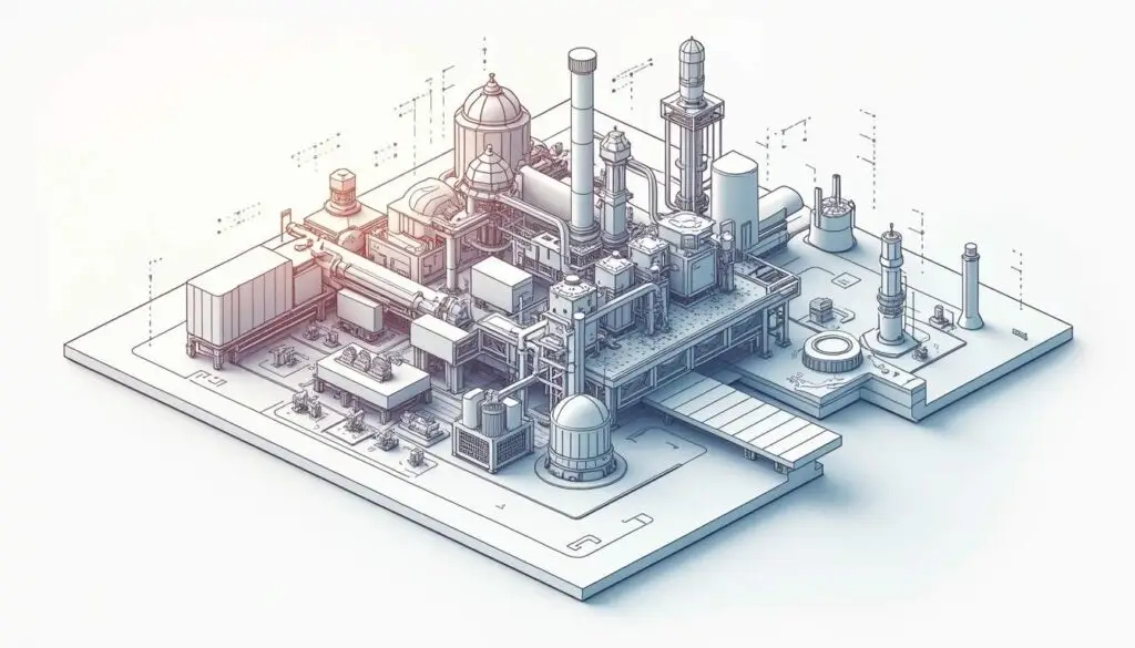 An interconnected digital twin model of a cyberphysical plant
