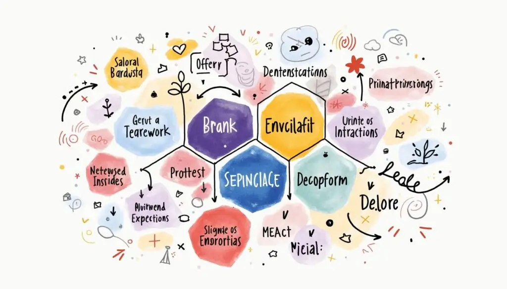 A conceptual framework diagram that visually represents the key components and interactions of the cps (creative problem solving) framework