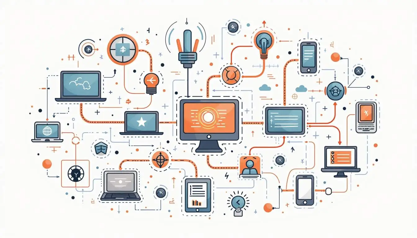 An interconnected network of diverse cyber-physical systems